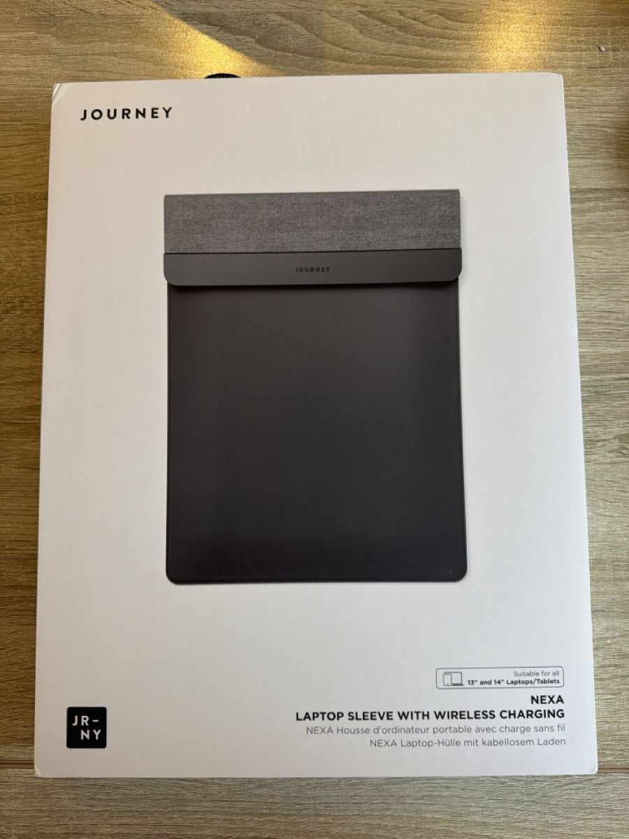 Caricabatterie: Journey NEXA Laptop Sleeve mit Wireless Charging! – Nuovo e nell'imballaggio originale da Stalden VS venduto da Mister_20