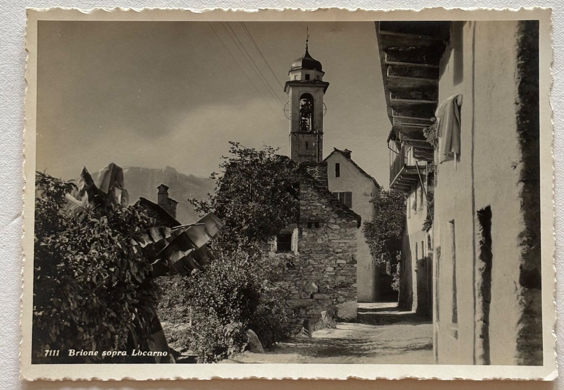 Cartoline postali: E. Steinemann, Locarno - Brione – Usato da Frauenfeld venduto da Merk52