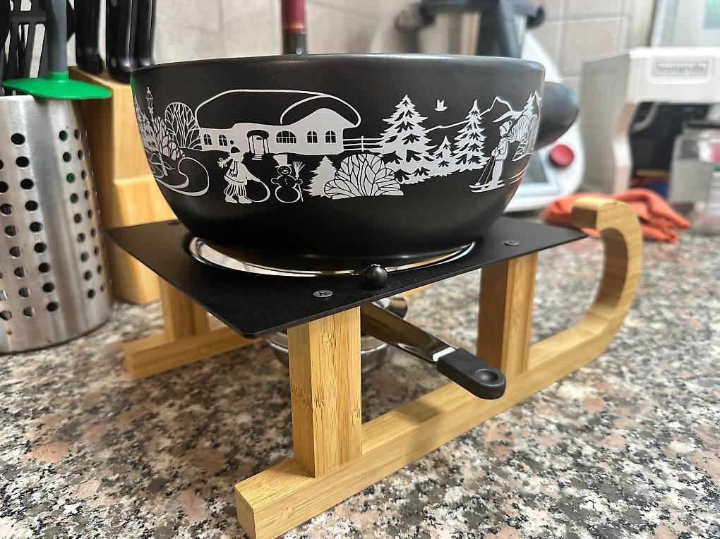 Padelle: Fondue Caquelon (Preis verhandelbar) – Usato da Jonschwil venduto da m.mazzotti 1