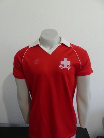 Home, Suisse 1980-82, Maillot vintage football, size L