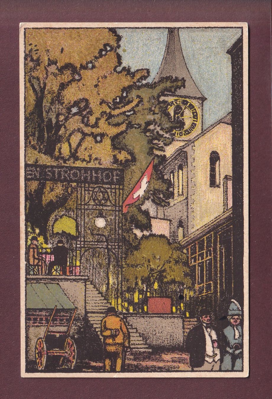 Cartes postales: ZÜRICH - Peterskirche - 1923 – D'occasion à Pully par nicecards