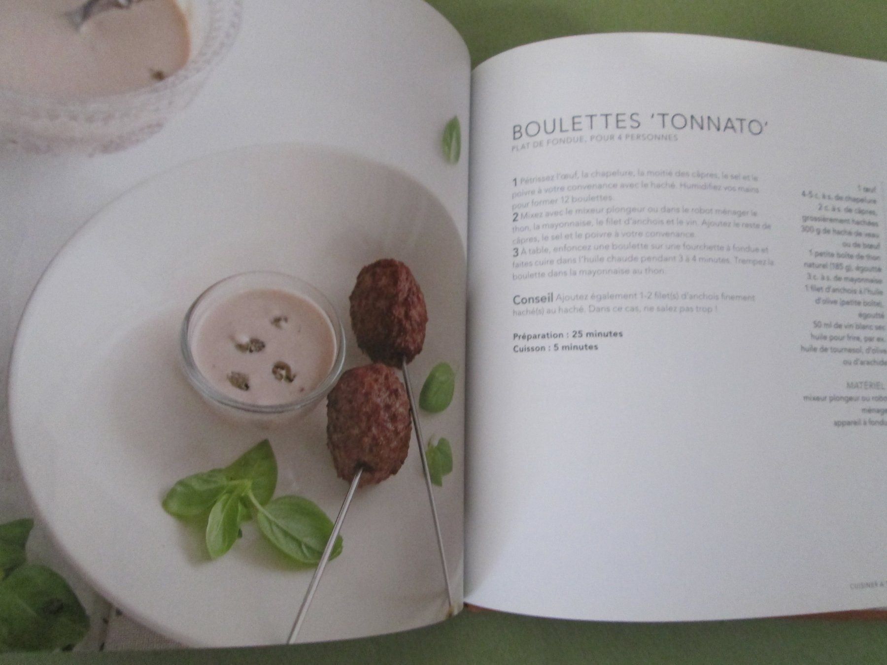 Libri: 40 recettes pour cuisiner à table – Usato da Neuchâtel venduto da Dualseele 8