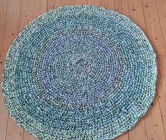CHUNKY Teppich *GREENLAND* rund  115 cm  *neu