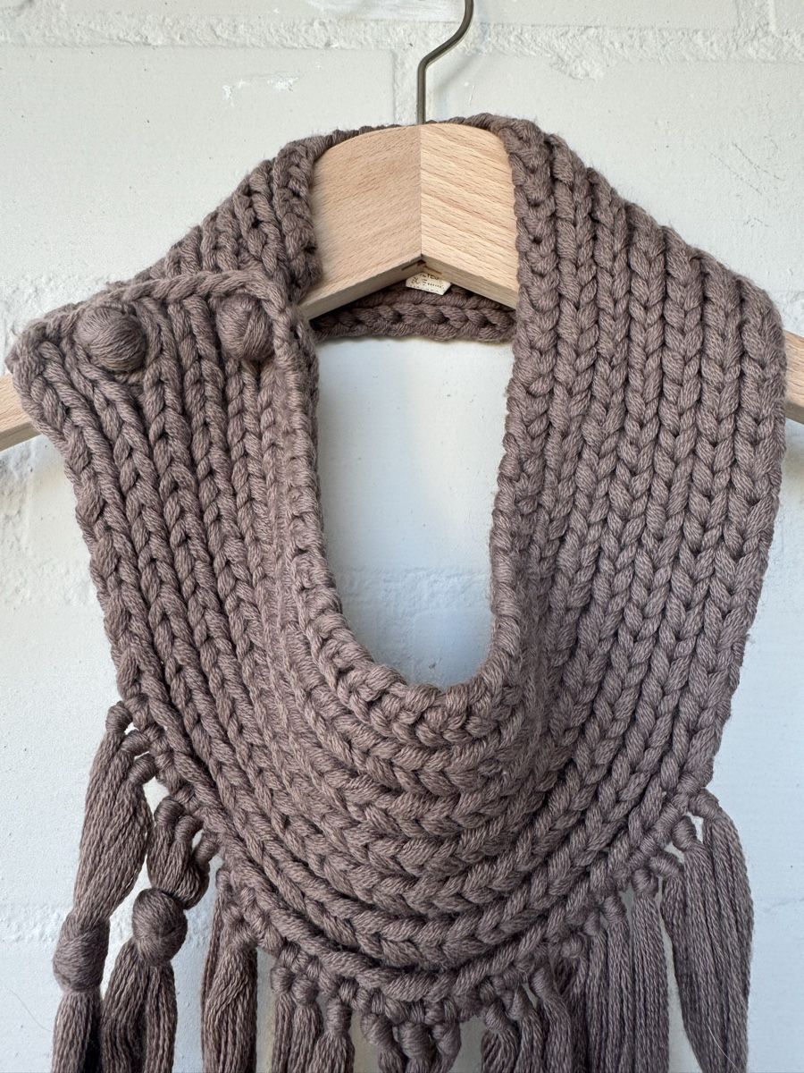 Foulard & Sciarpe: Agnes Bernet Schal Merinowolle braun – Nuovo (secondo la descrizione) da Brütten venduto da Rod816 2