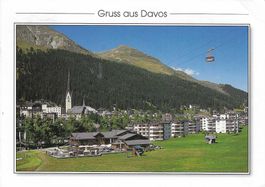 Davos-Platz mit Luftseilbahn Ischalp GR