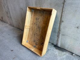 Holzkiste aus Palettendeckel SBB Palett EPAL Europalette