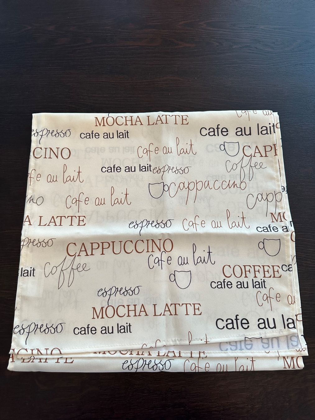 Altra biancheria da tavola: Tischläufer Kaffee / Cappuccino - NEU! – Nuovo (secondo la descrizione) da Pfäffikon SZ venduto da ansyyy 2