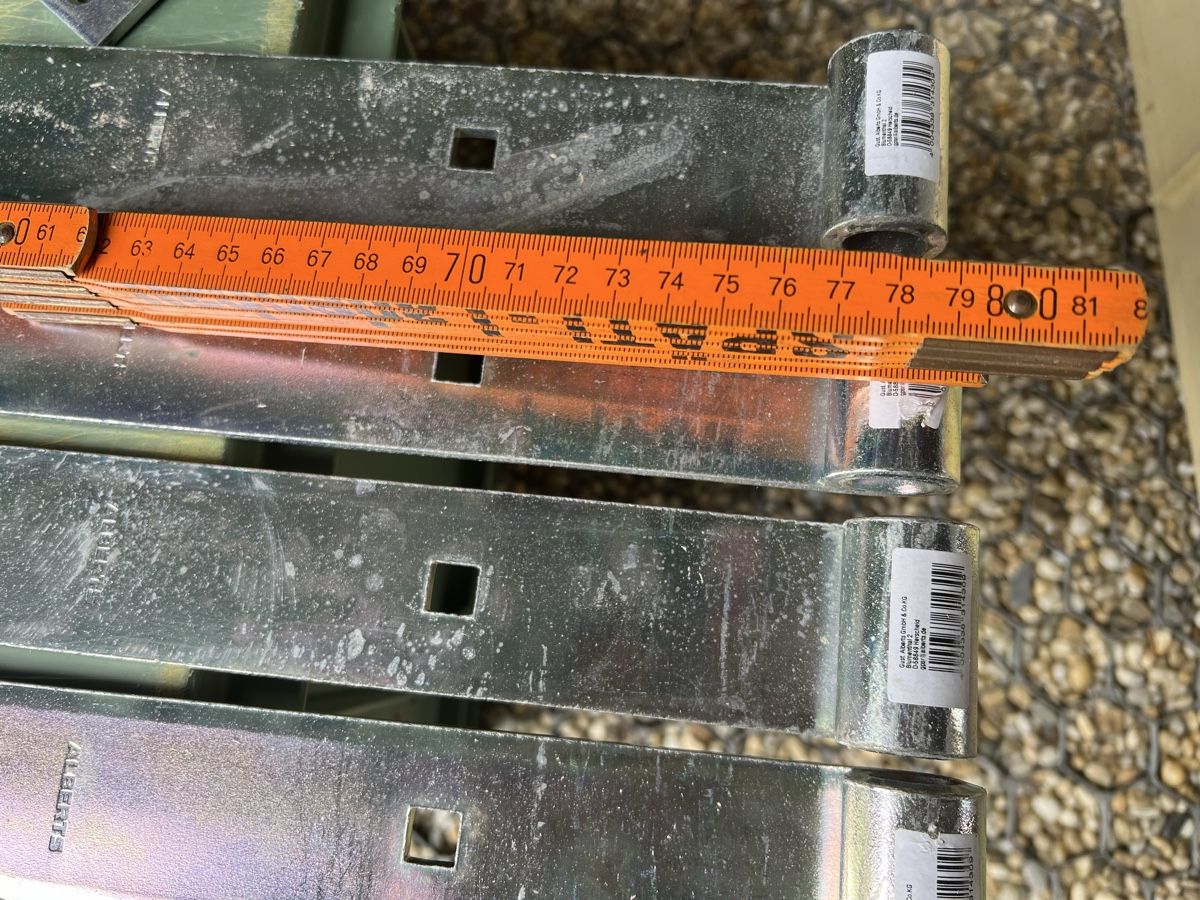 Ferramenta: Ladenband,Torbänder,Kloben ,NEU – Nuovo e nell'imballaggio originale da Halden venduto da Satellite 4