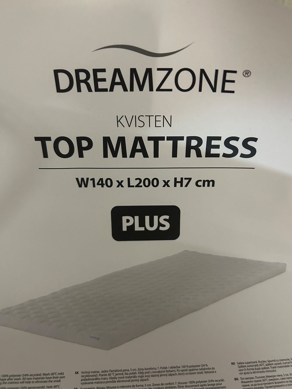 Jysk Materassi: Topper 140 x 200 x 7 NEU – Nuovo (secondo la descrizione) da Heimberg venduto da silverwake