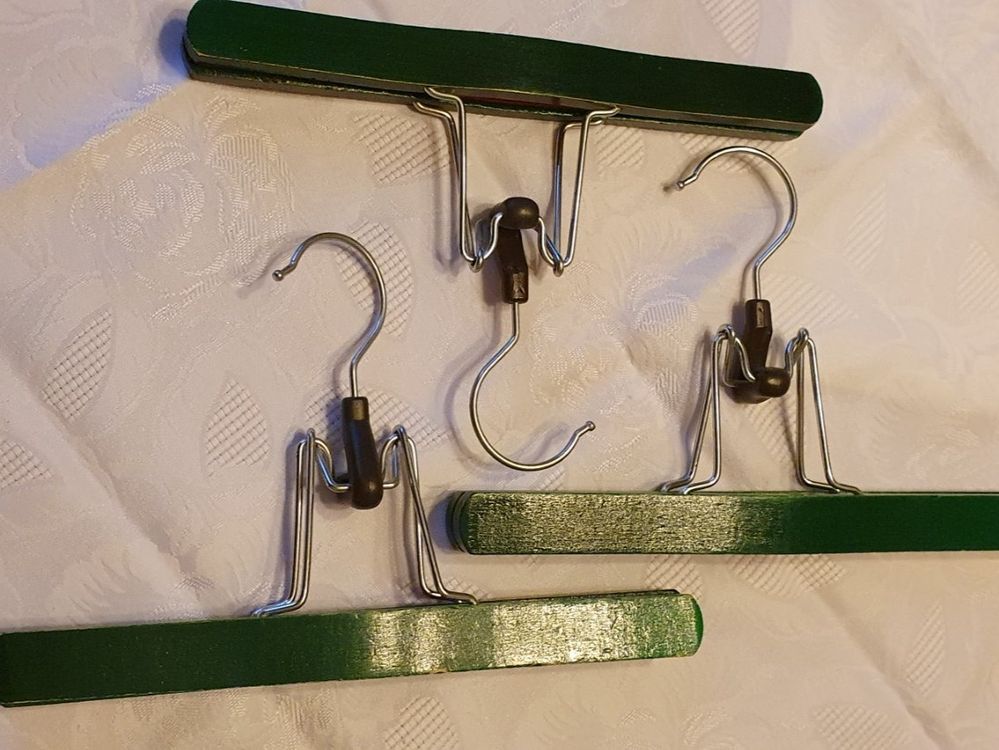 Öko Hosenbügel Aus FSC® Eukalyptusholz – Nachhaltig, Mit Clips, 35 Cm Breite