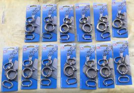 LOT VERSCHLUSSSCHNALLEN 35 X 105MM NEU UND ORIGINALVERPACKT