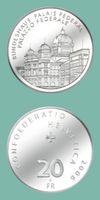 20 Franken Silbermünze 2006 «Bundeshaus» 20g, 835er
