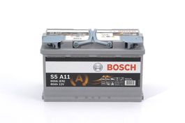 Bosch AGM Autobatterie S5 A11 12V 80Ah 800A 0092S5A110