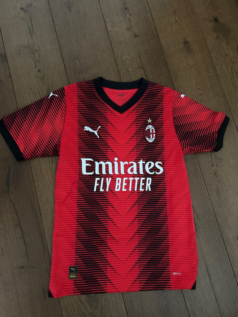Puma Canottiere & Pantaloni: AC Milan Authentic Trikot #11 Pulisic – Nuovo (secondo la descrizione) da Kriens venduto da SRIKA
