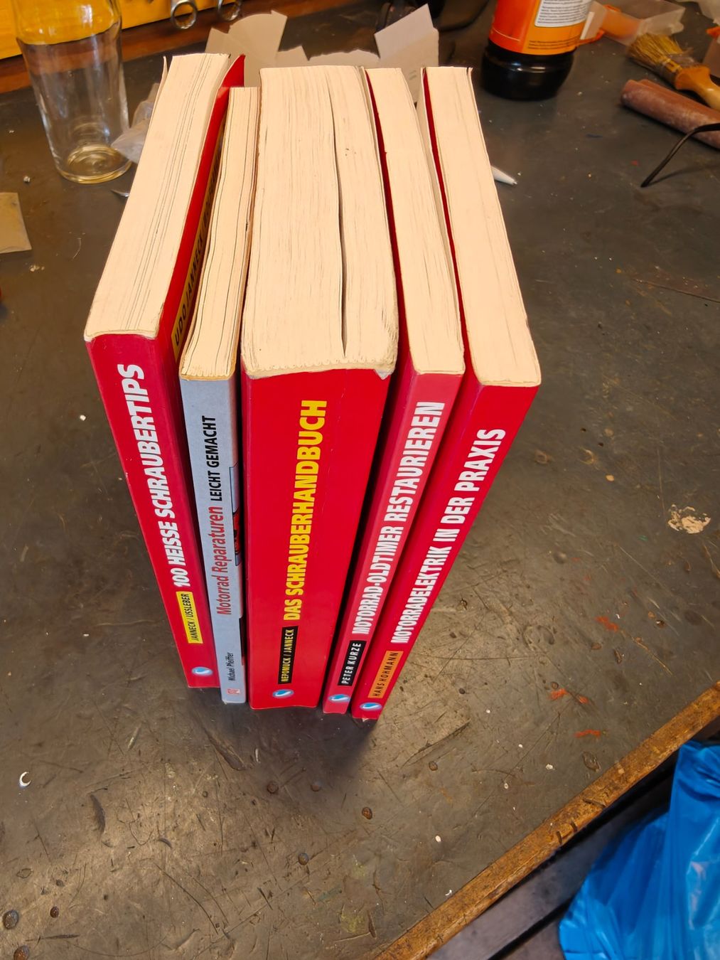 Bücher: Motorrad Rep. Handbücher, Oldtimer, Youngtimer – Gebraucht aus Bern von pausenbrot 2