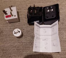 internationale Steckeradapter, 3 Stück