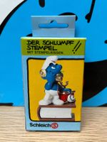 Schlumpf-Stempel in OVP: Schlumpf mit Telefon