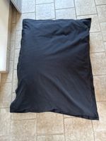 Schwarzer Bodenkissen-Sack