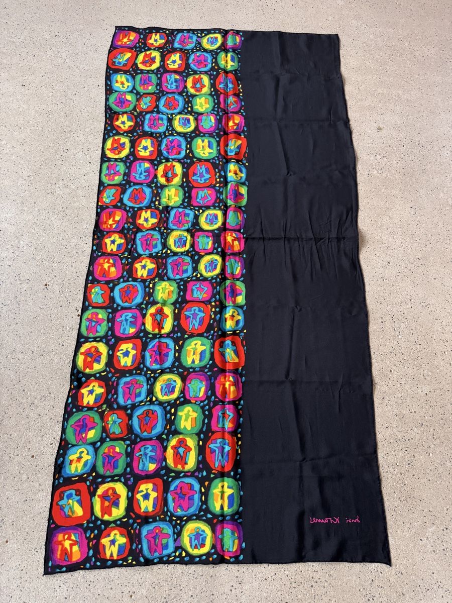 Foulard & Sciarpe: Susi Kramer Seidenschal Engel – Usato da Gipf-Oberfrick venduto da Iberico 3
