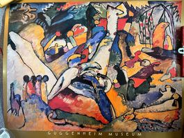 Vintage Kandinsky Guggenheim Museum Posterdruck