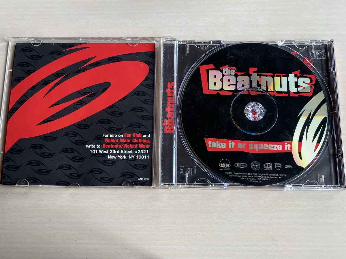 CD: The Beatnuts - Take It Or Squeeze It - CD Album – Usato da Oberried Brienz venduto da Chyara 2