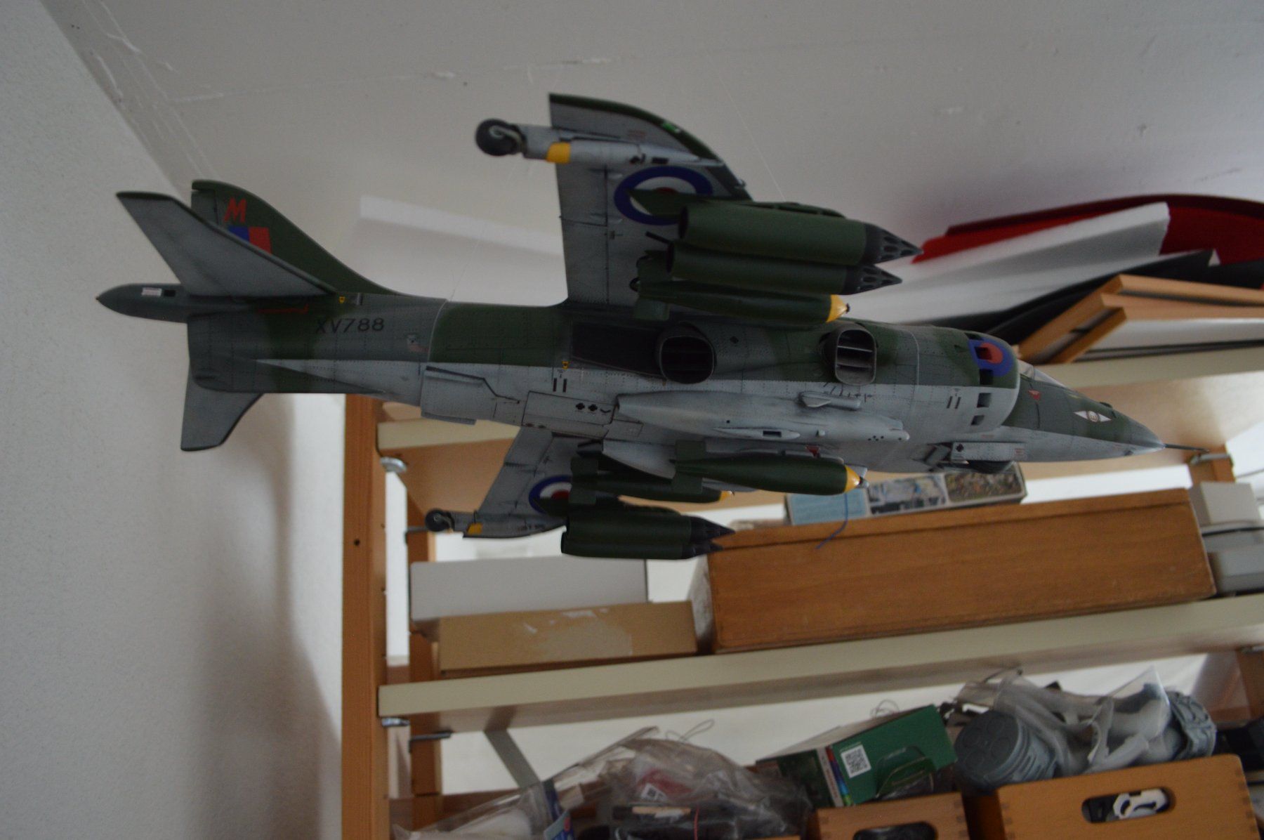Airfix Kit di modellismo & Modellini statici: Hawker Siddley Harrier 1/24 – Nuovo (secondo la descrizione) da Hirschthal venduto da Juribu 1