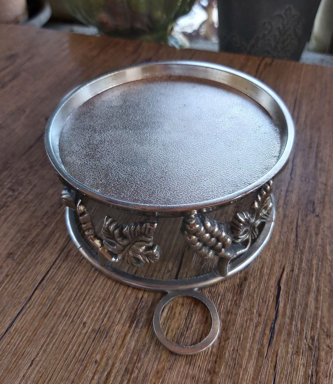 Sonstiges für Haushalt & Wohnen: Flaschenhalter Metall versilbert – Gebraucht aus Bern von aronari 3