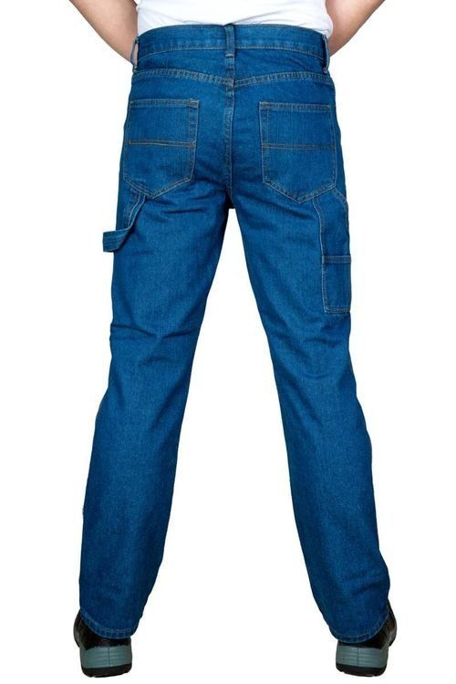 Jeans: Arbeitsjeans, Farbe Blau, Gr. 57 Bundweite ca. 112 – Nuovo e nell'imballaggio originale da Koppigen venduto da Werkzeugladen 2