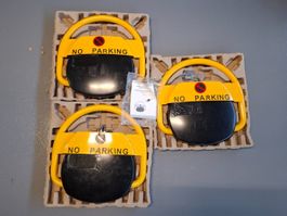 3x Barrière de stationnement antivol solaire télécommandé