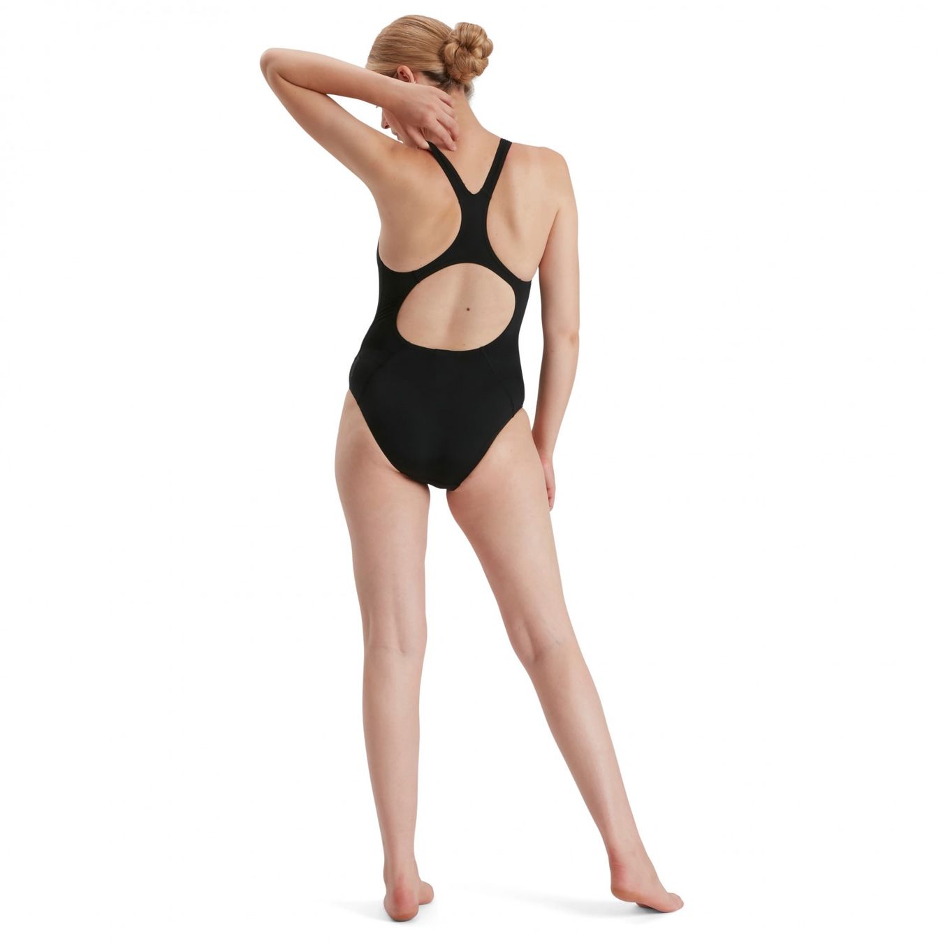 Speedo Badekleider & Bikinis: Badekleid Speedo Mädchen, Gr. 128, schwarz – Neu und originalverpackt aus Ebnat-Kappel von Molton 1