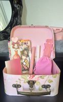 Idea/Set regalo cancelleria in valigetta vintage