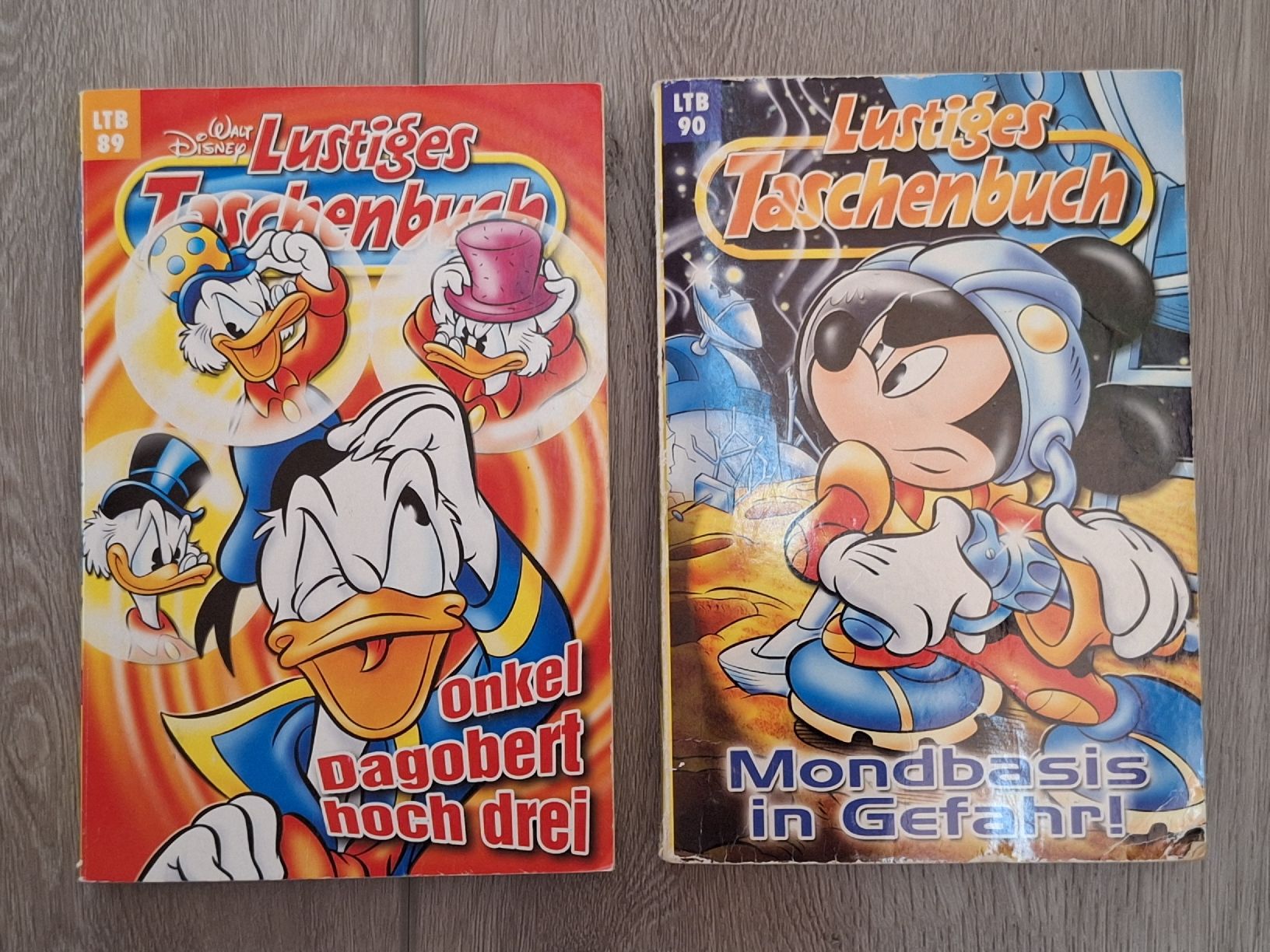 Comics: Lustiges Taschenbuch 89 + 90 – Gebraucht aus Niederglatt ZH von Bobsli