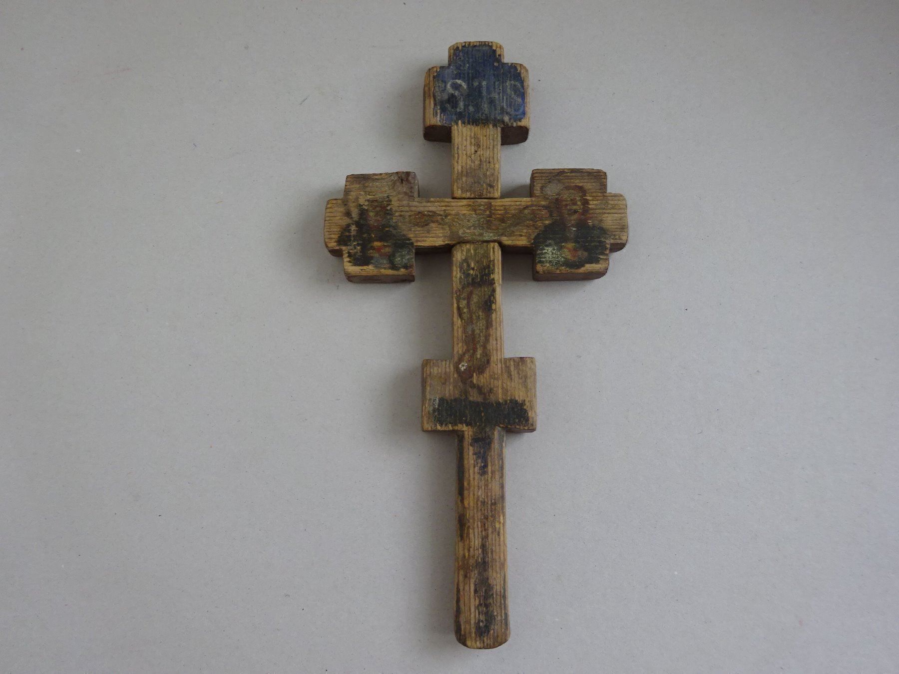 Sculture & Statue: Bemaltes Kreuz / Ikone – Usato da Esslingen venduto da eintagammeer 9