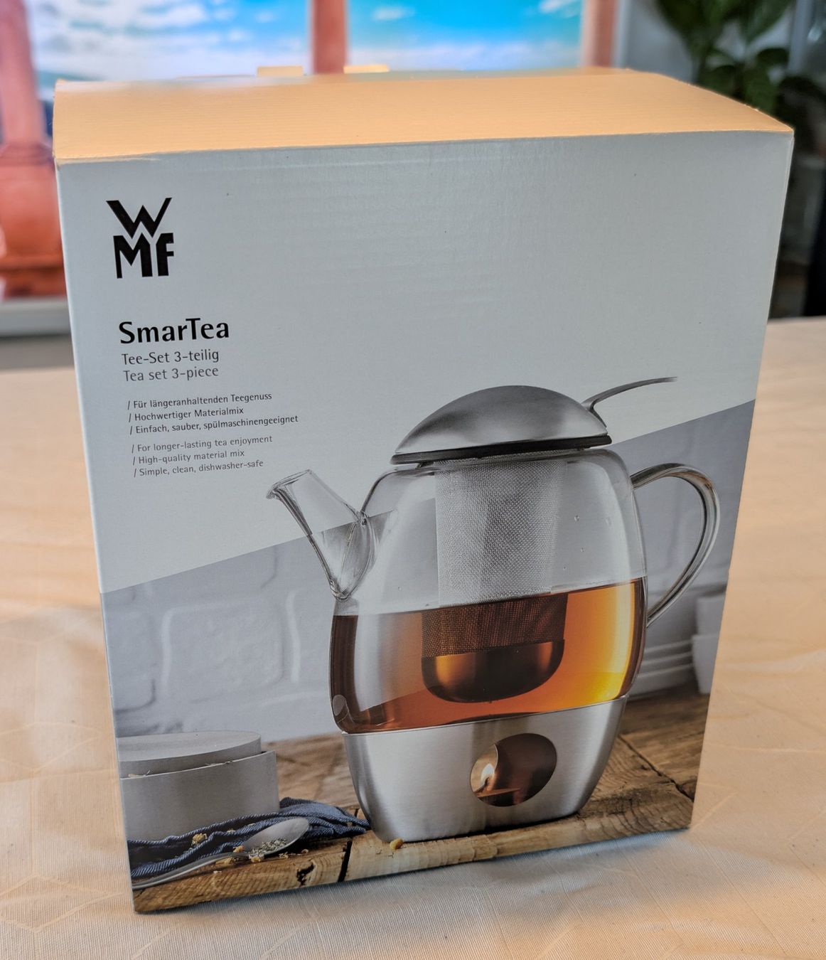 WMF Teiere: WMF SmarTea Teekanne Glas 3-teilig neu & OVP – Nuovo e nell'imballaggio originale da Moosseedorf venduto da Spirandelli