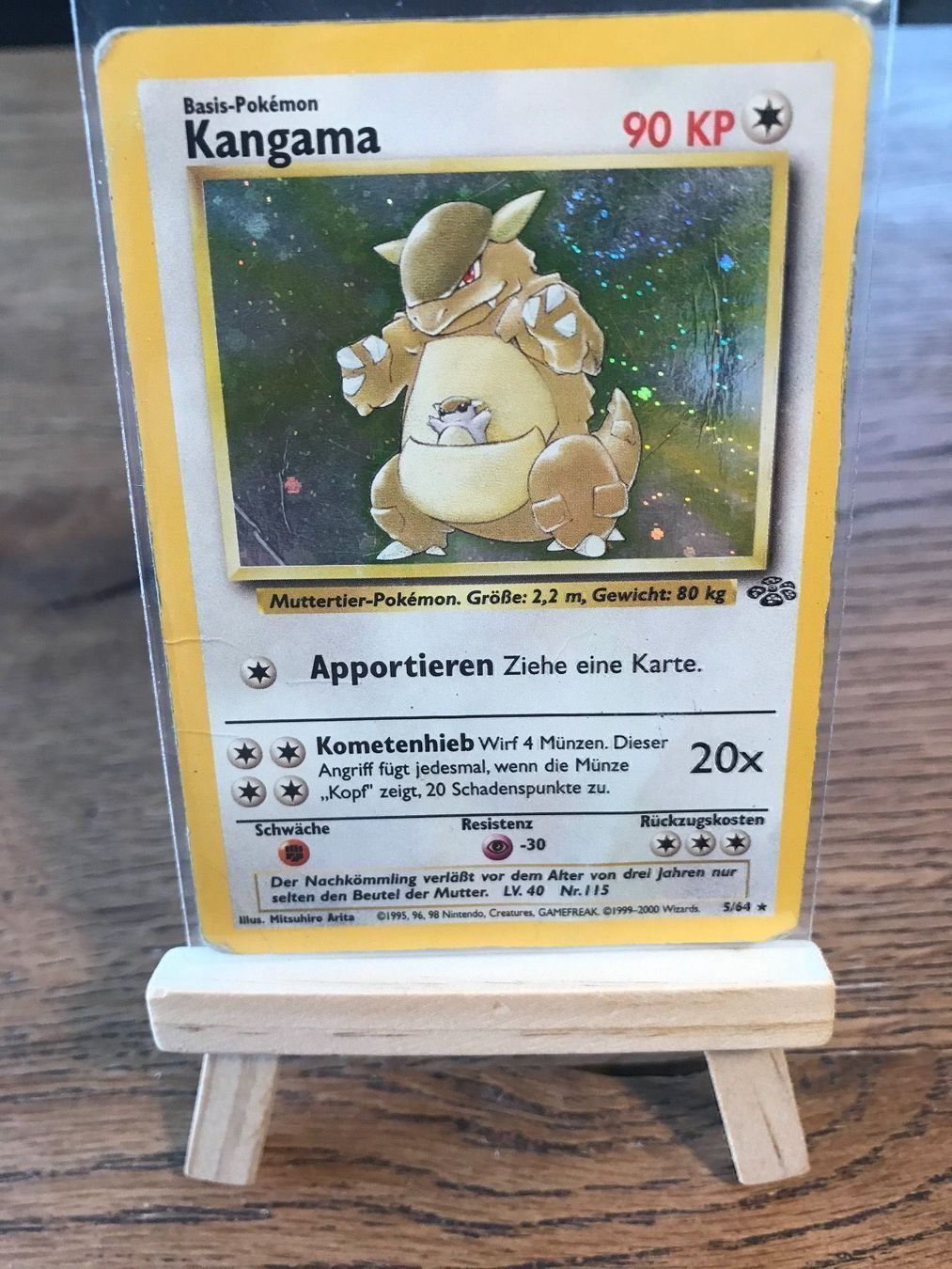Pokémon Cartes à collectionner: Kangama Basis-Serie Dschungel – D'occasion à Küssnacht am Rigi par Ebikoner