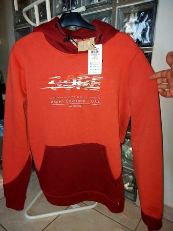 Felpa Jack & Jones Core uomo nuova con etichetta S 
