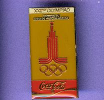 Cola  Sommer-Olympiade  MOSKAU 1980