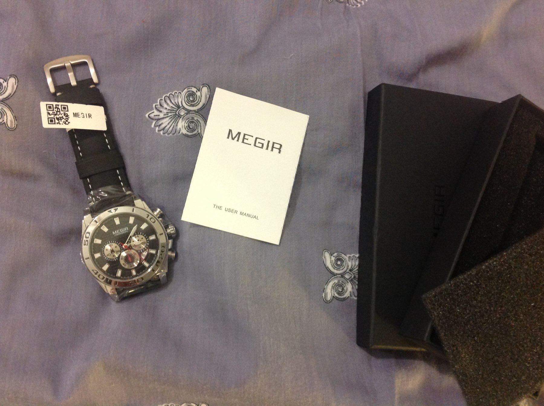 Uhren: Megir Chrono Armbanduhr! – Neu und originalverpackt aus Zug von specki5 5