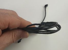 Lässiges Lederarmband, Schwarz, Verstellbar, Neu!