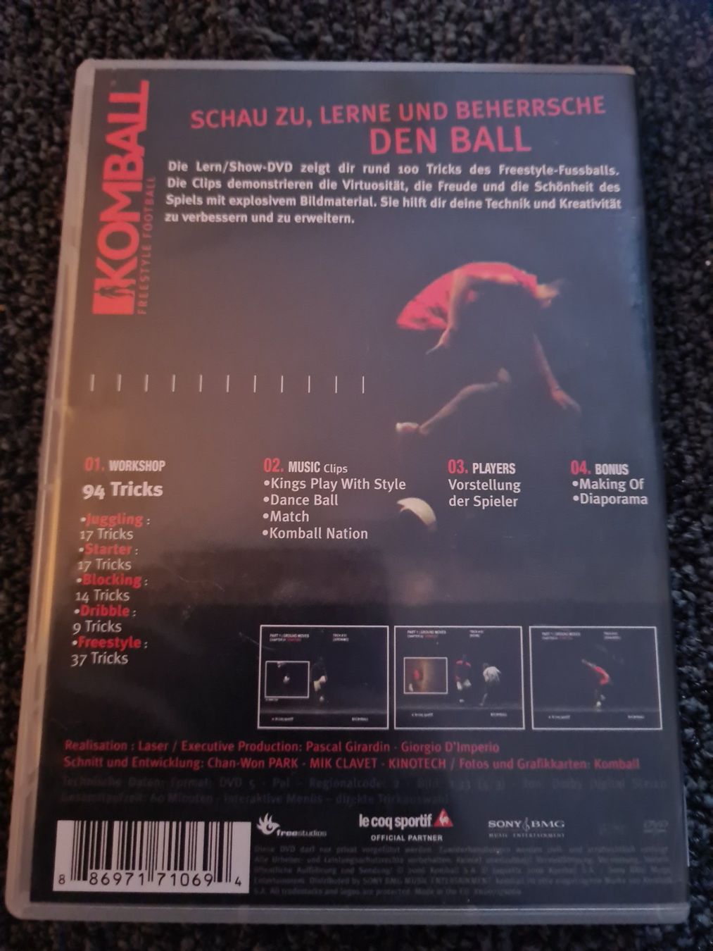 Tutti i DVDs: KOMBALL(12578) – Usato da Ruswil venduto da jan_bxl5 1