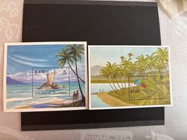 Solomon Inseln Briefmarken, 2 Stück, Top Zustand, Rarität!