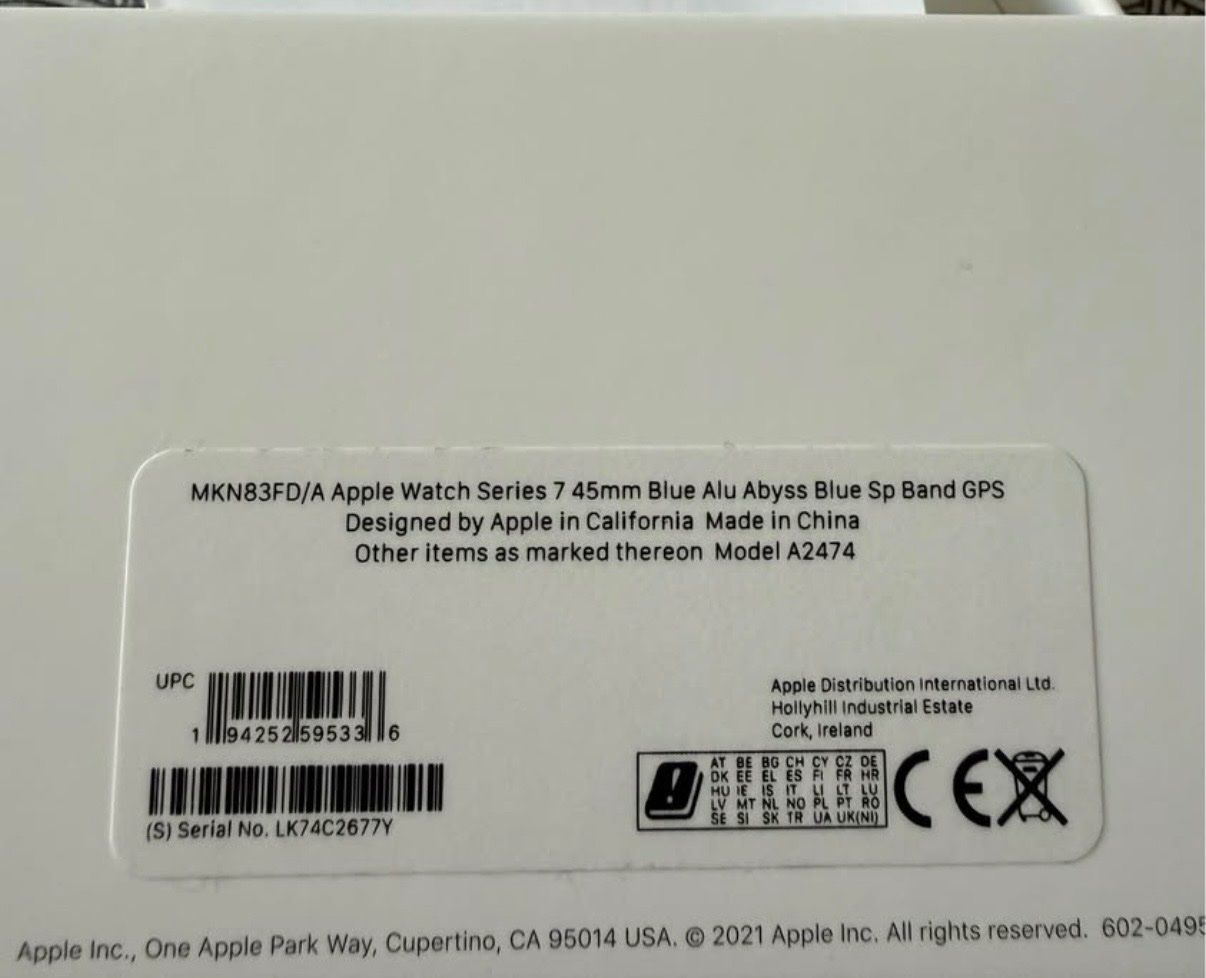 Apple Smartwatch: Apple Watch 7 45MM – Gebraucht aus Seon von Vincenzina 1