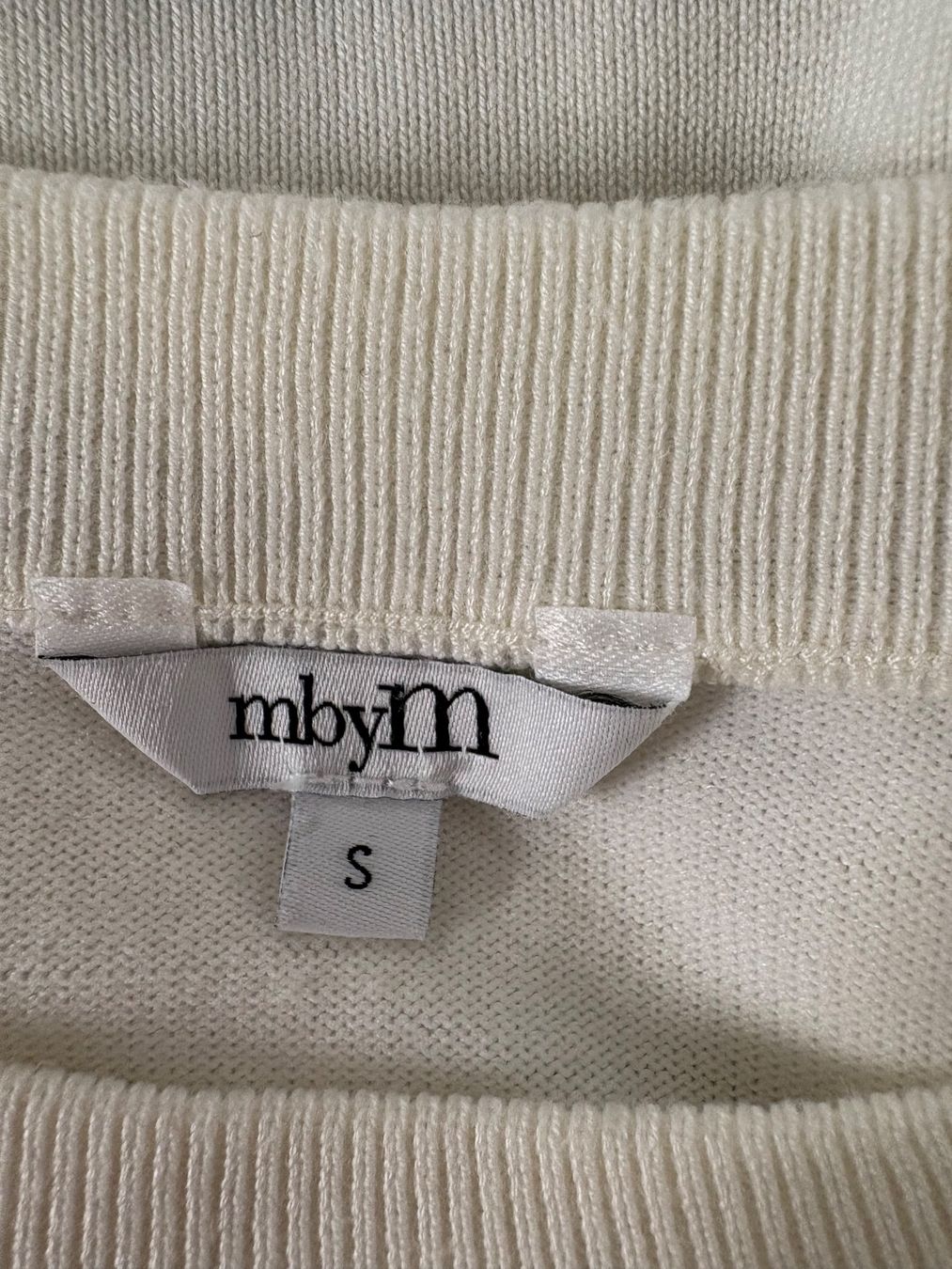 T-shirts: mbym Feisntick Pullover gestreift kurzarm S weiss schwarz – Neuf (Voir description) à Regensdorf par secondchancefashion 3
