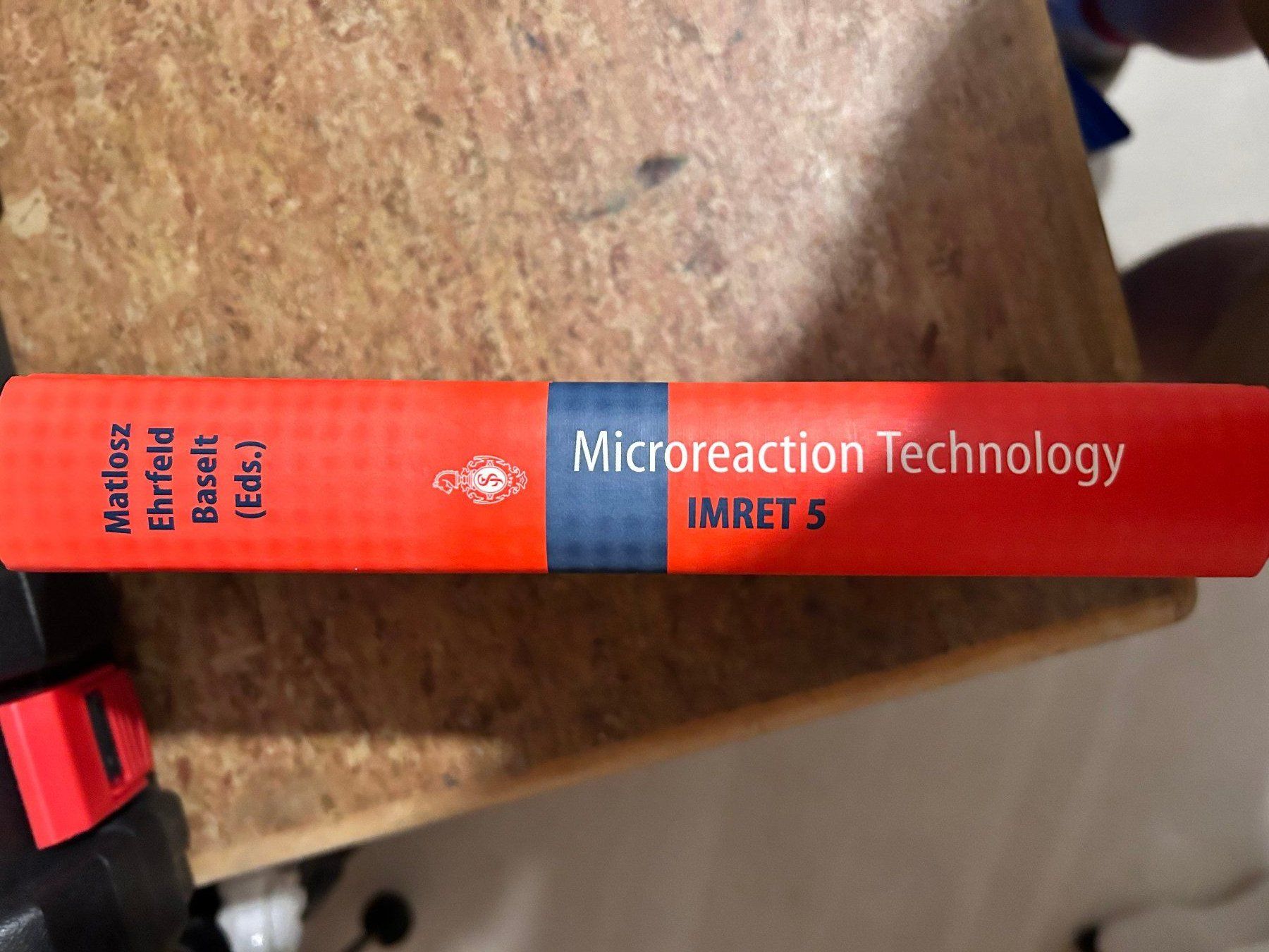 Bücher: Fachbuch: Microreaction Technology IMRET 5 - Springer Verlag – Gebraucht aus Zürich von Postauto7 1