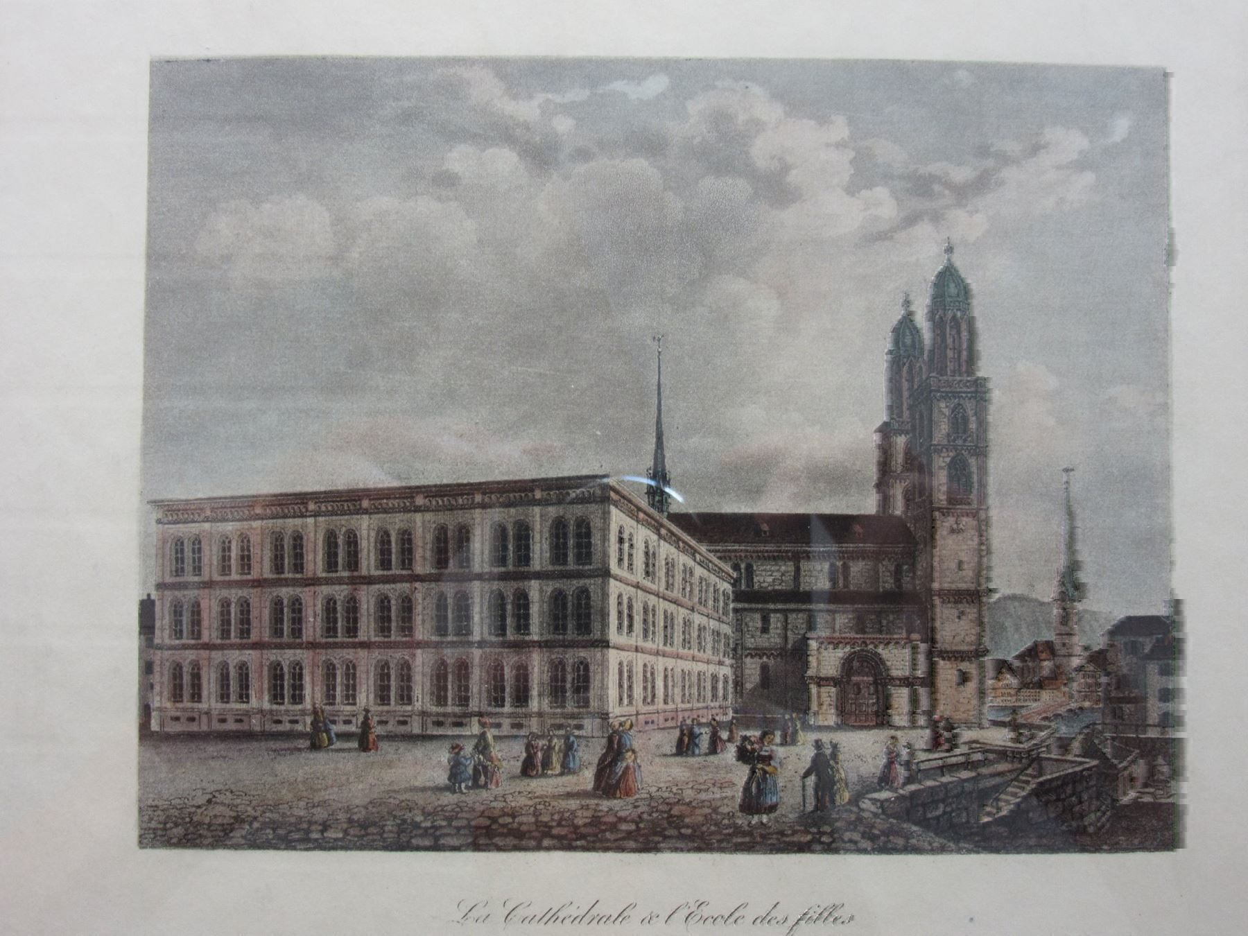 Incisioni: ZÜRICH /REF.MIT.R – Usato da Gersau venduto da kunst-online 2