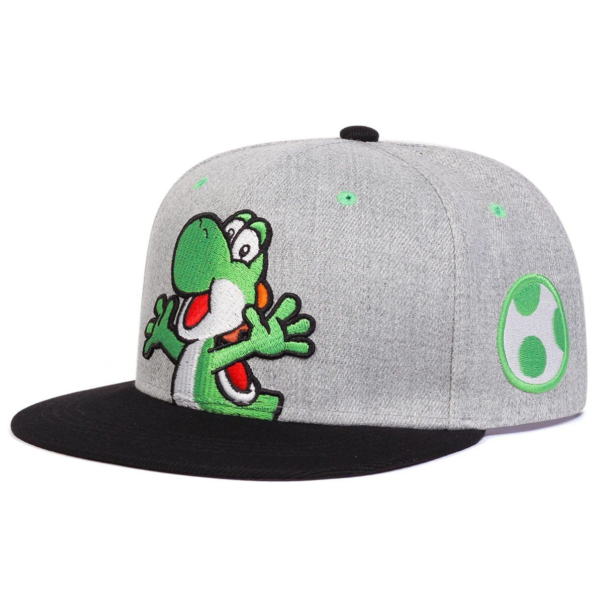 Hüte, Mützen & Caps: Basecap Yoshi Super Mario Dinosaurier Nintendo Kappe Mütze – Neu und originalverpackt aus Dättlikon von easythings 3