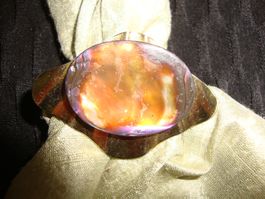 Schal Brosche