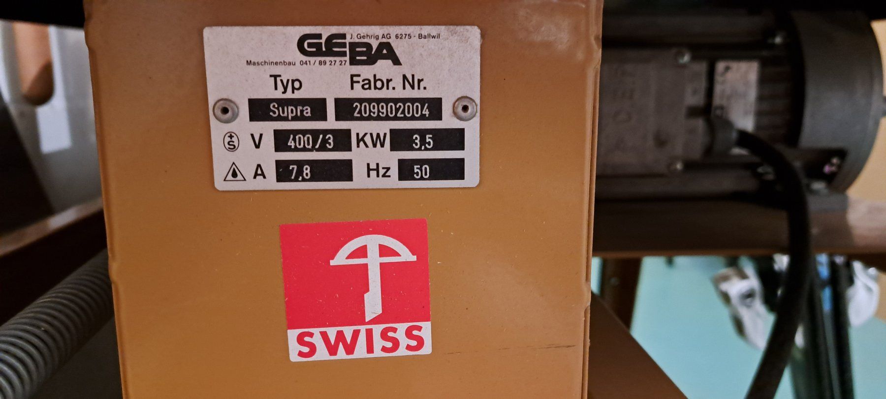 Geba Seghe: Brennholzfräse Geba Supra 2020 – Usato da Untersiggenthal venduto da myhorse