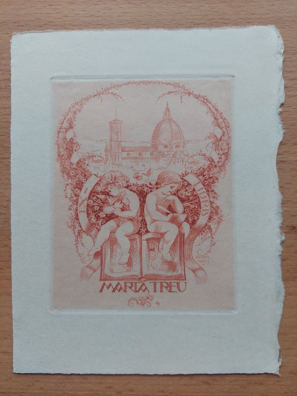 Tableaux: Exlibris Alfred Soder - Original Radierung – D'occasion à Obfelden par Exlibris-Art 1