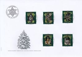 1141-1145 FDC mit Vollstempeln Bern 23.11.04